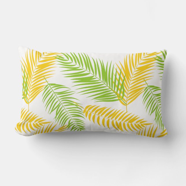 Palms Throw Pillow (Front)
