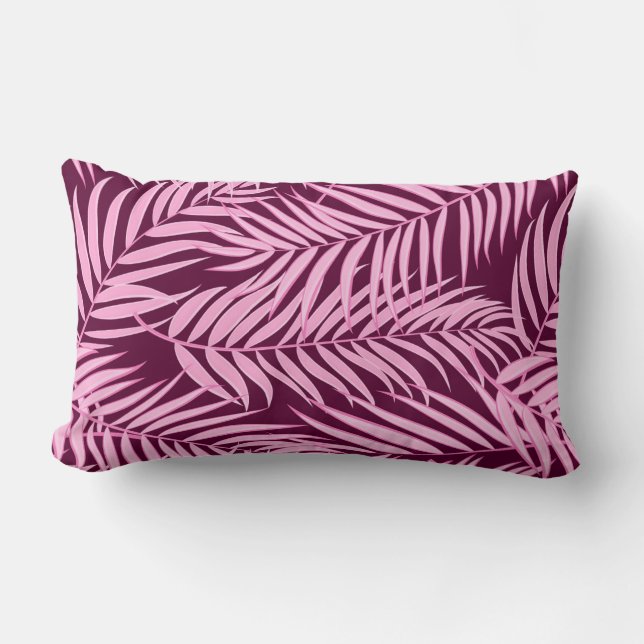Palms Throw Pillow (Front)