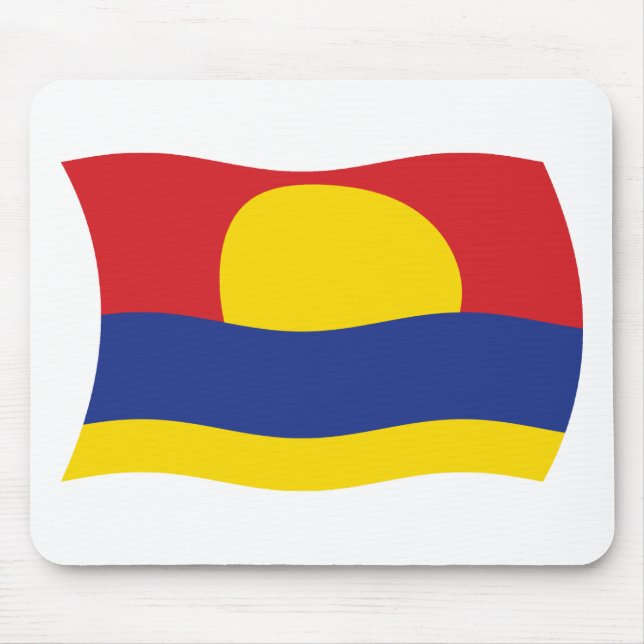 Palmyra Atoll Flag Mousepad (Front)