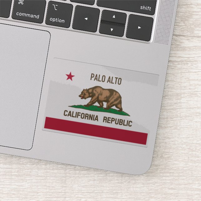 Palo Alto CA Flag (Detail)