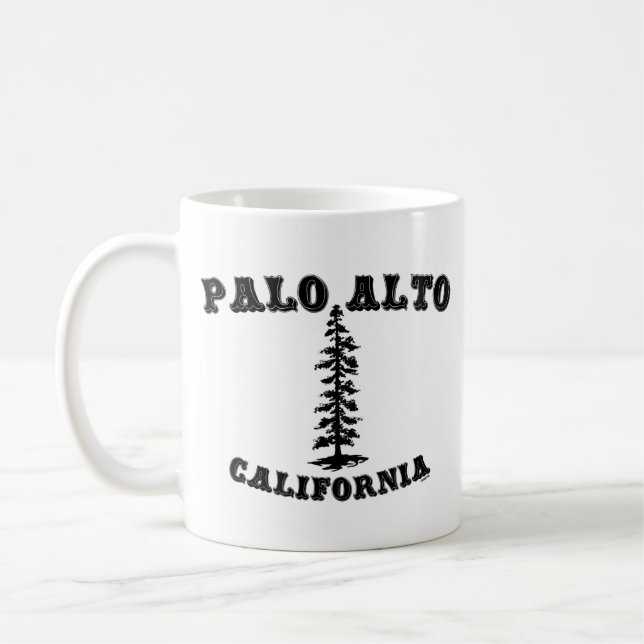 Palo Alto California Coffee Mug (Left)