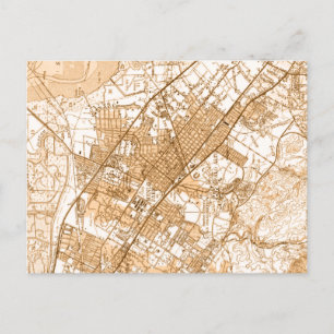 Palo Alto Menlo Park Vintage Postcard