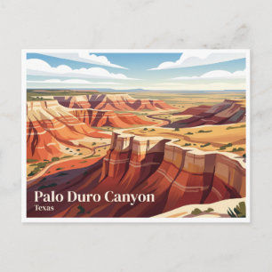 Palo Duro Canyon Postcard