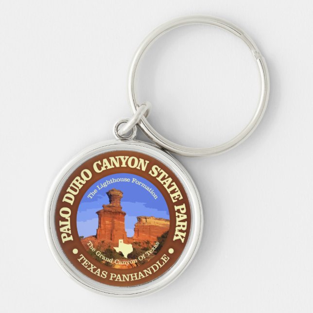 Palo Duro Canyon SP Key Ring (Front)