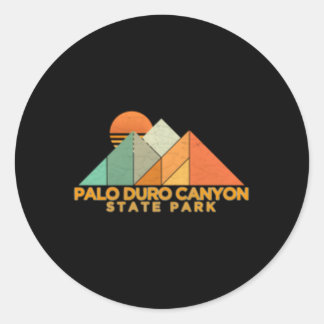 Palo Duro Canyon State Park Classic Round Sticker
