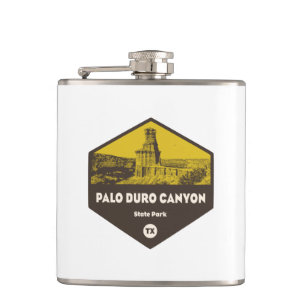 Palo Duro Canyon State Park Texas Hip Flask