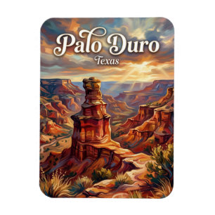 Palo Duro Canyon Texas Magnet