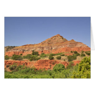 Palo Duro Canyon, Texas. Successive rock layers