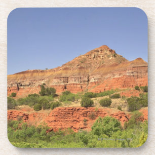 Palo Duro Canyon, Texas. Successive rock layers Coaster