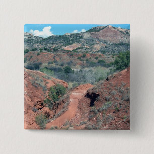 Palo Duro Canyon Trail 15 Cm Square Badge