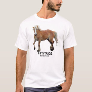 Palomino Belgian Draught Horse Sporty Apparel T-Shirt