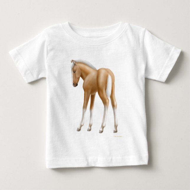 Palomino Foal Infant T-Shirt (Front)