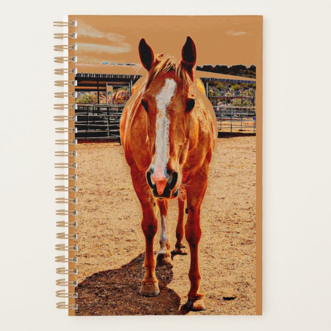 Palomino Horse  Daily Planner (Front)