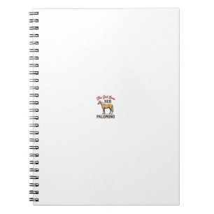 Palomino Horse Lover Vintage Engraving T-Shirt_1 Notebook