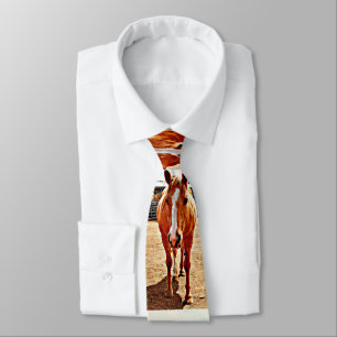 Palomino Horse Men's Tie
