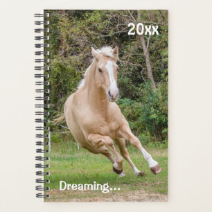 Palomino Horse Monthly Planner