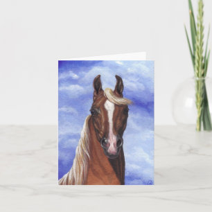 PALOMINO HORSE Note Card