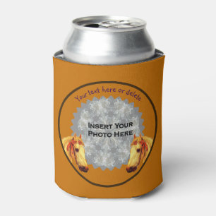 Palomino Horse Personalized Photo  Can Cooler