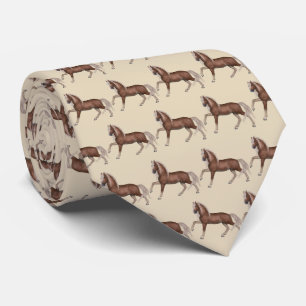 Palomino Horse Print Necktie