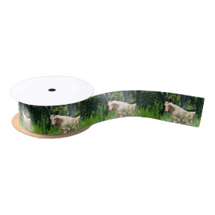 Palomino Horse Satin Ribbon Spool