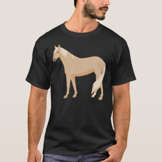 Palomino Horse Sticker T-Shirt