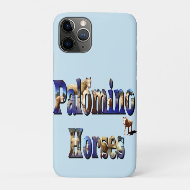 Palomino Horses Picture Logo, Case-Mate iPhone Case (Back)