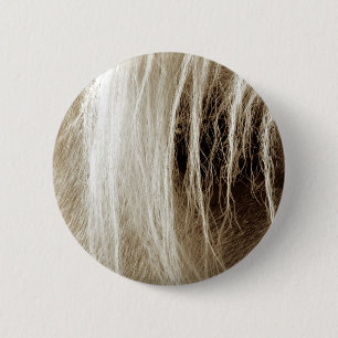 Palomino in Sepia 6 Cm Round Badge