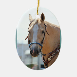 Palomino Pic Ceramic Ornament