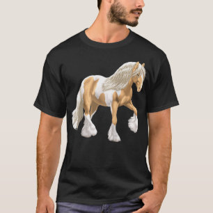 Palomino Pinto Skewbald Gypsy Vanner Irish Cob Dra T-Shirt