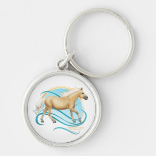 Palomino Quarter Horse Key Ring