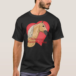 Palomino Tennessee Walking Horse Heart T-Shirt