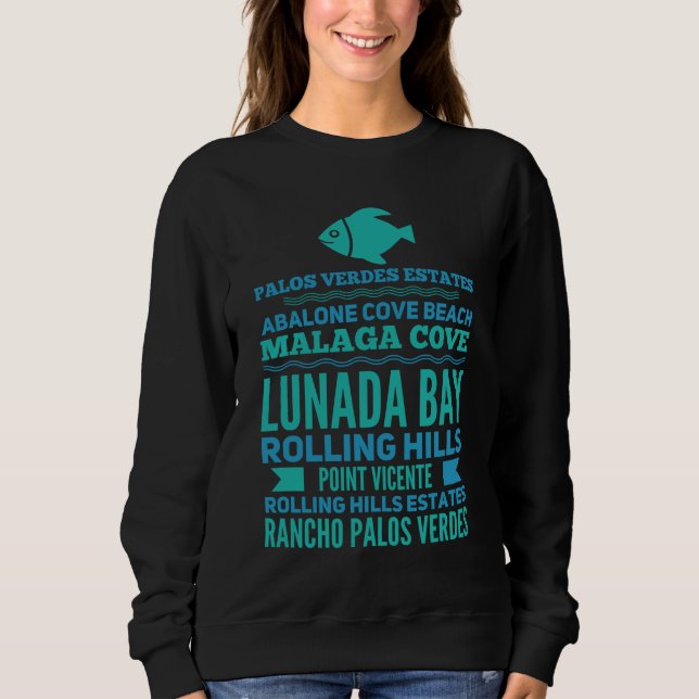 Palos Verdes Fish Sweatshirt (Front)