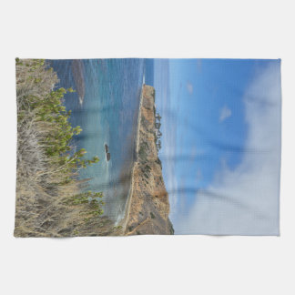 Palos Verdes Ocean  Tea Towel