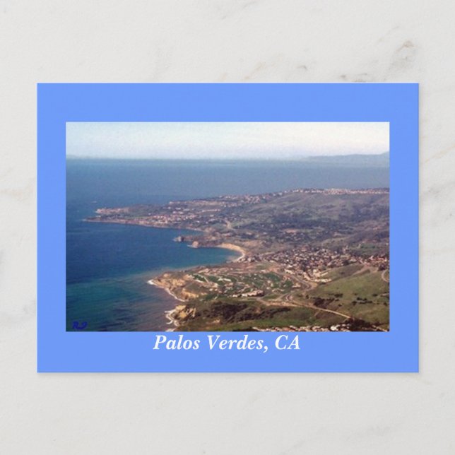 Palos Verdes Peninsula,CA Postcard (Front)