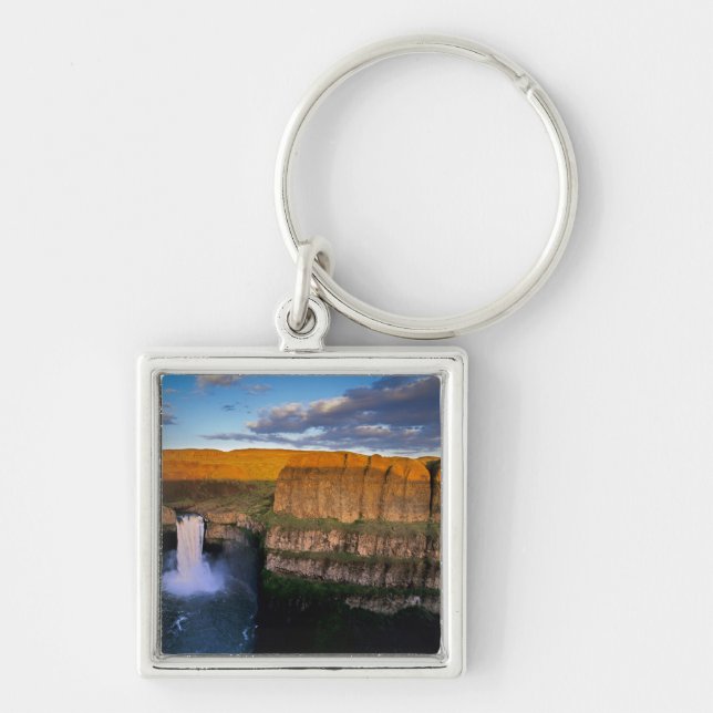 Palouse Falls in Washington Key Ring (Front)