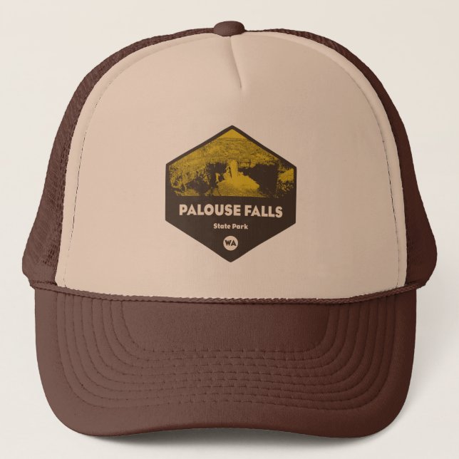 Palouse Falls State Park Washington Trucker Hat (Front)