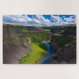 Palouse River Canyon Washington State Difficult Jigsaw Puzzle