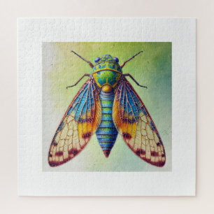 Palpopleura Dragonfly 270824IREF223 - Watercolor Jigsaw Puzzle