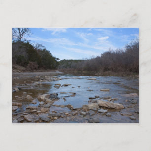 Paluxy River at Dinosaur Valley postcard