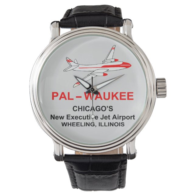 Palwaukee Airport, Wheeling, Illinois Watch (Front)
