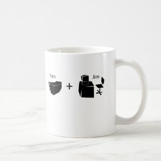 Pam + Jim Coffee Mug