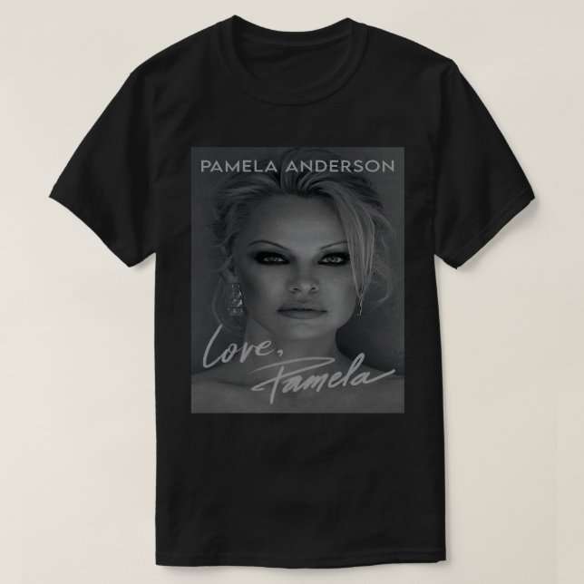 Pamela Anderson  American Actress 1967 T-Shirt (Design Front)