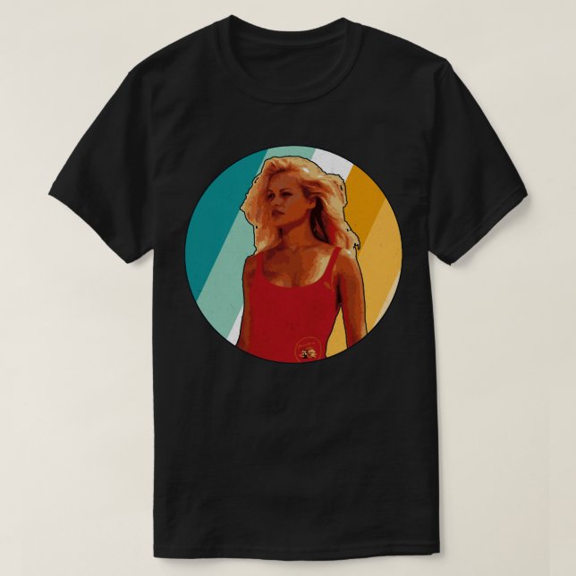 pamela anderson - Baywatch retro T-Shirt (Design Front)