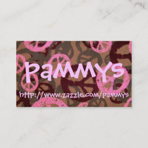 pammys, http://www.zazzle.com/pammys business card