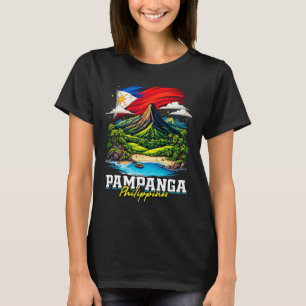 Pampanga Philippines Souvenir Filipino Flag T-Shirt