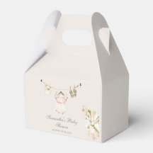 Pampas Grass Baby Girl Clothesline Baby Shower