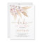 Pampas Grass Baby in bloom shower girl invitation