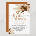 Pampas Grass Bohemian Boho Bridal Shower Invitatio Invitation<br><div class="desc">Pampas Grass Bohemian Boho Bridal Shower</div>