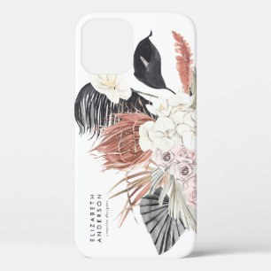 Pampas Grass Floral Tropical Jungle Business iPhone 12 Case