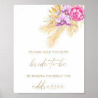 Pampas grass - help the busy bride Address